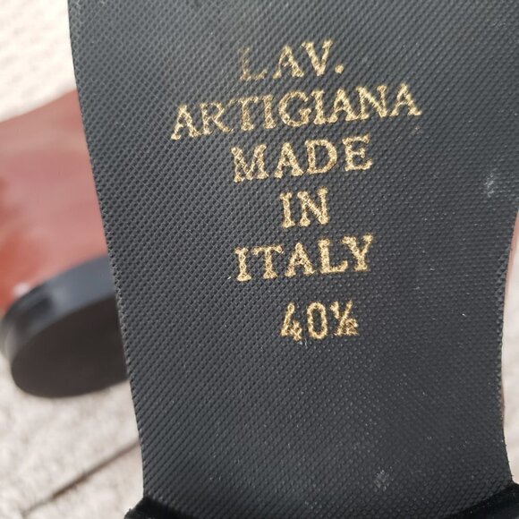 NEW Italian Hand Crafted Leather Lace Up High Top Dressy Chukka Boots - Picture 12 of 14